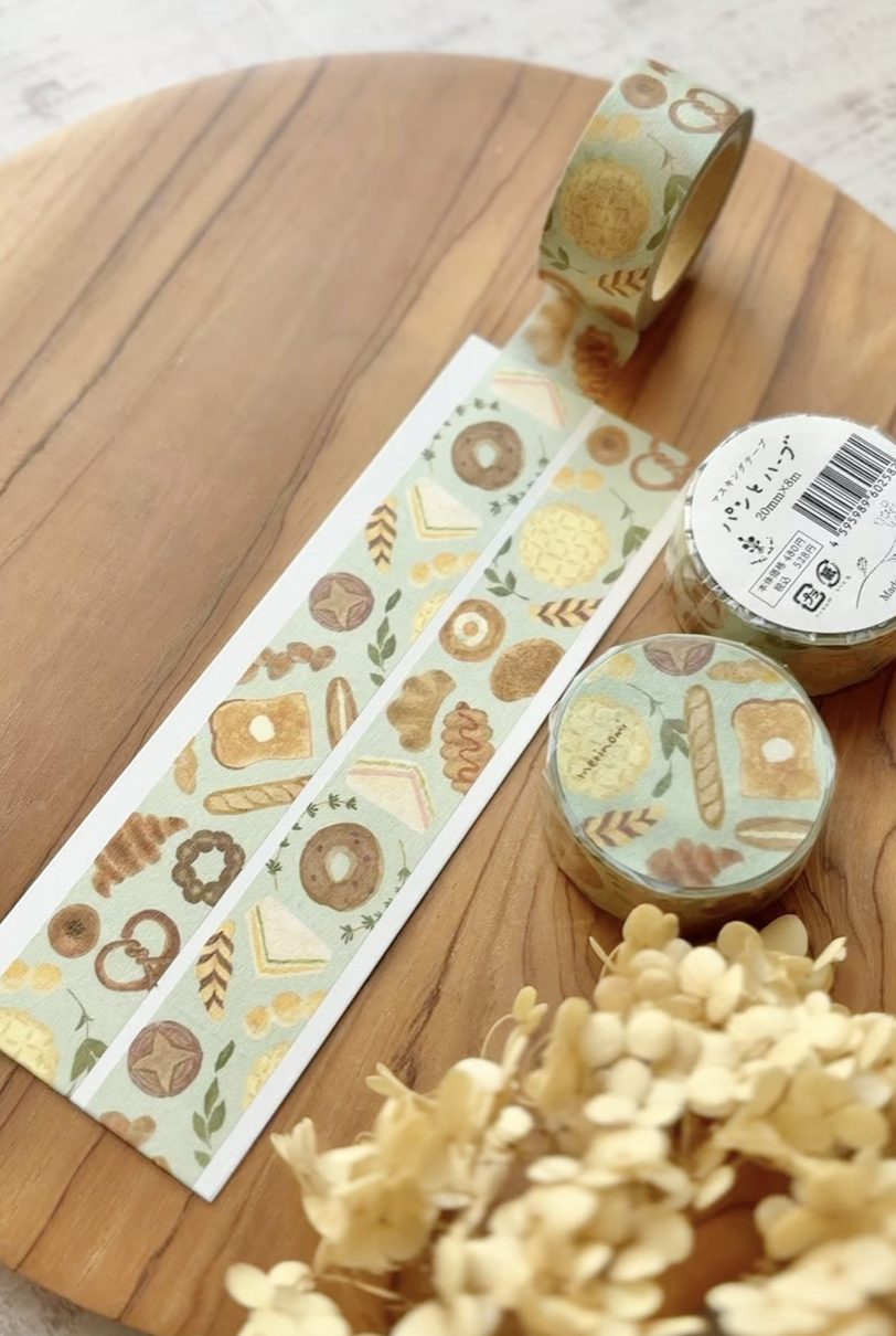 Merinomi Washi Tape - Bread