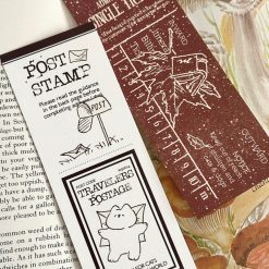 Mewmewbeam Bookmark - Autumn Letter