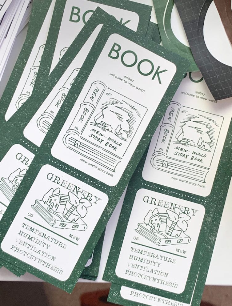 mewmewbeam-bookmark-green