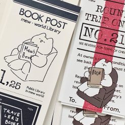 Mewmewbeam Bookmark - Reading