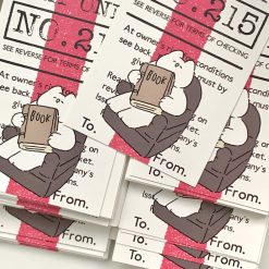 Mewmewbeam Bookmark - Reading