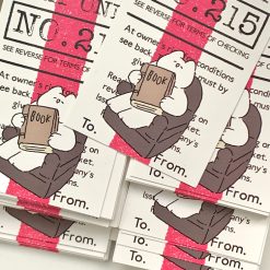 Mewmewbeam Bookmark - Reading
