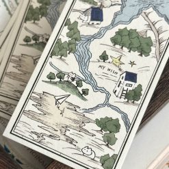 Mewmewbeam Bookmark - World Map 018