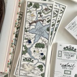 Mewmewbeam Bookmark - World Map 018