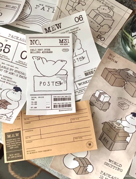 Mewmewbeam Sticker Set - Box