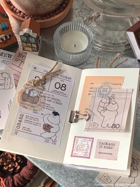 Mewmewbeam Sticker Set - Box