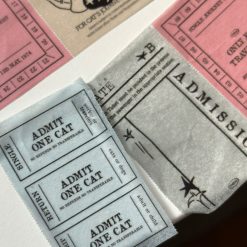 Mewmewbeam Easy-cut Washi Tape - Midnight Ticket