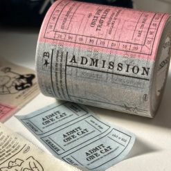 Mewmewbeam Easy-cut Washi Tape - Midnight Ticket