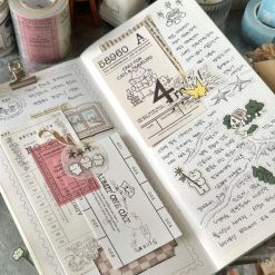 Mewmewbeam Easy-cut Washi Tape - Midnight Ticket