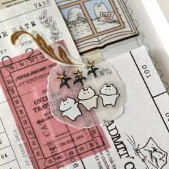 Mewmewbeam Easy-cut Washi Tape - Midnight Ticket