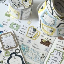Mewmewbeam Kiss-cut Tape - Daily memo