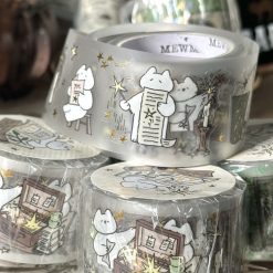Mewmewbeam Kiss-cut Tape - Gathering Stars