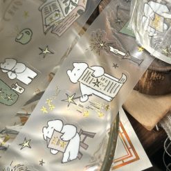 Mewmewbeam Kiss-cut Tape - Gathering Stars