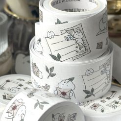 Mewmewbeam Kiss-cut Tape - Letter