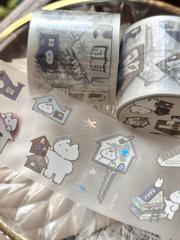 Mewmewbeam Kiss-cut Tape - Nyangbeams house