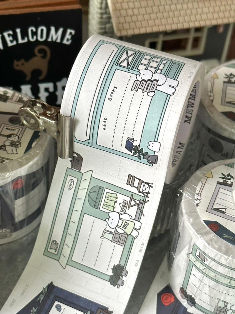 Mewmewbeam Kiss-cut Tape - Street Shop v1