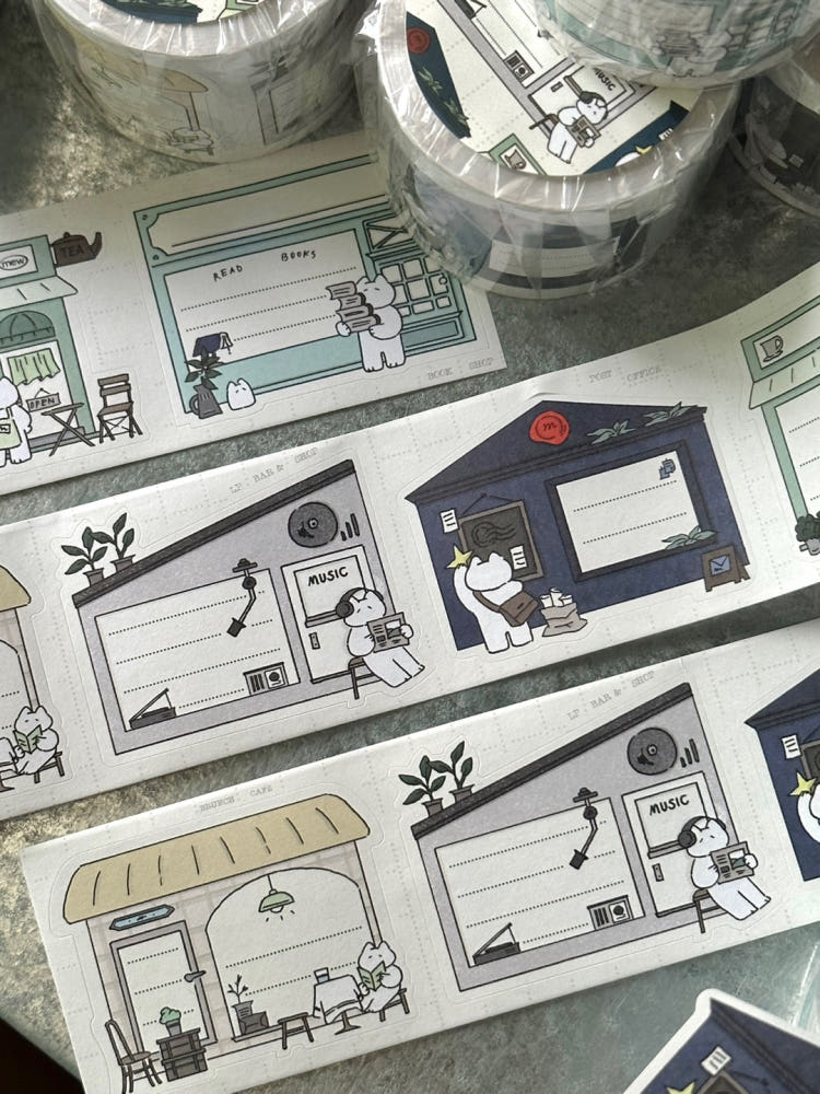 Mewmewbeam Kiss-cut Tape - Street Shop v1