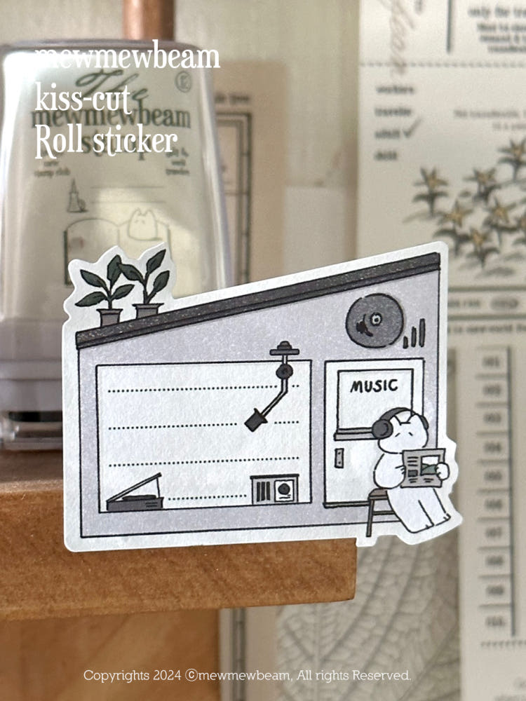 Mewmewbeam Kiss-cut Tape - Street Shop v1