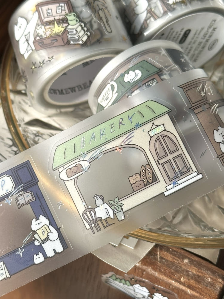 Mewmewbeam Kiss-cut Tape - Street Shop v2