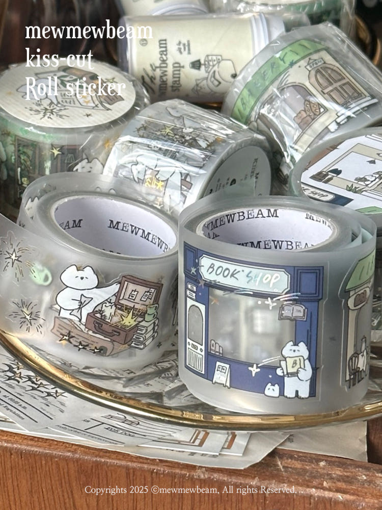 Mewmewbeam Kiss-cut Tape - Street Shop v2