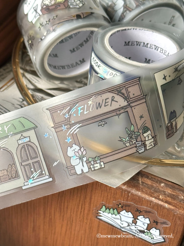 Mewmewbeam Kiss-cut Tape - Street Shop v2