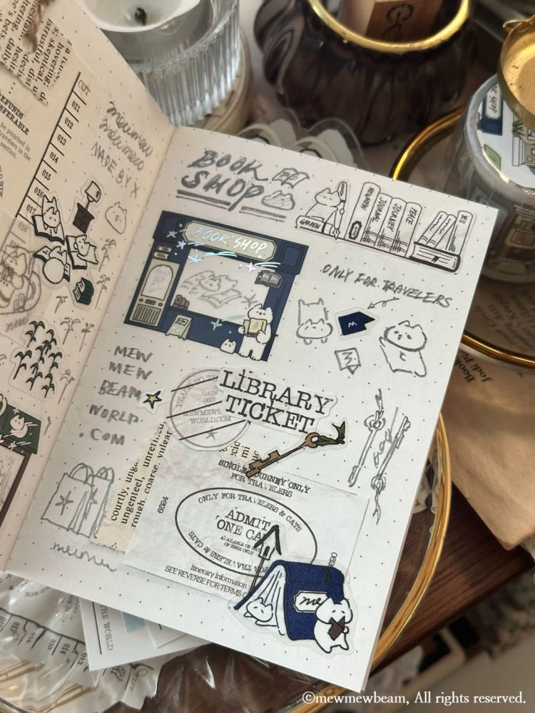Mewmewbeam Kiss-cut Tape - Street Shop v2