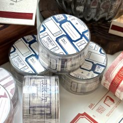 Mewmewbeam Kiss-cut Tape - Ticket Red