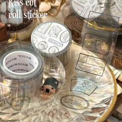 Mewmewbeam Kiss-cut Tape - Travelers Stamp