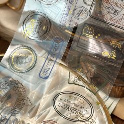 Mewmewbeam Kiss-cut Tape - Travelers Stamp
