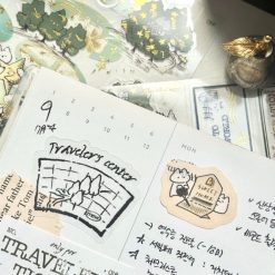 Mewmewbeam Kiss-cut Tape - Travelers Stamp