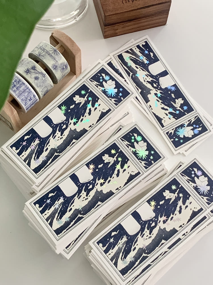Mewmewbeam Midnight Star Bookmark