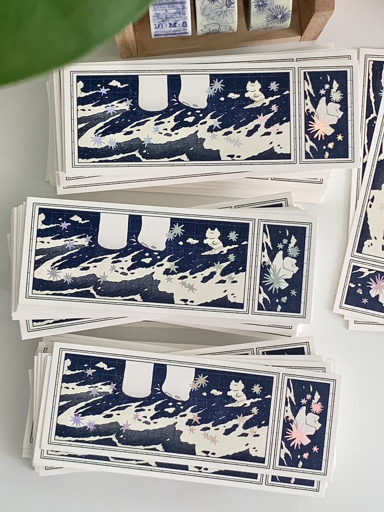 Mewmewbeam Midnight Star Bookmark
