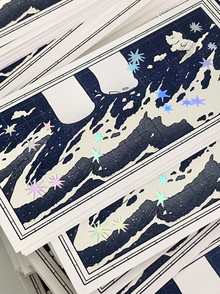 Mewmewbeam Midnight Star Bookmark