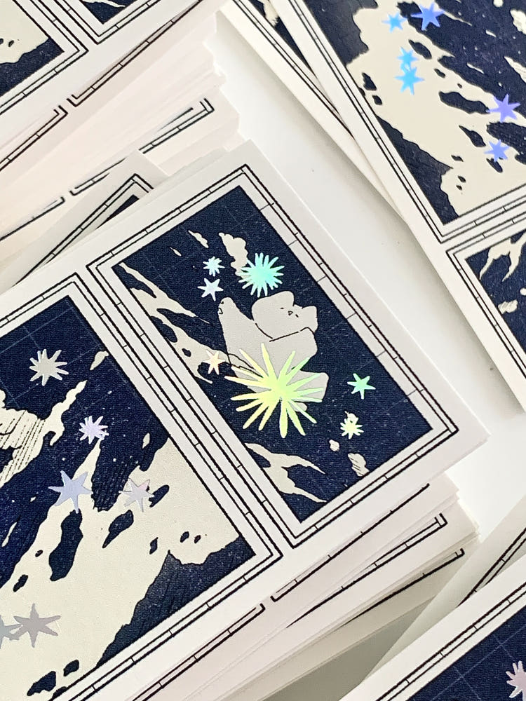 Mewmewbeam Midnight Star Bookmark