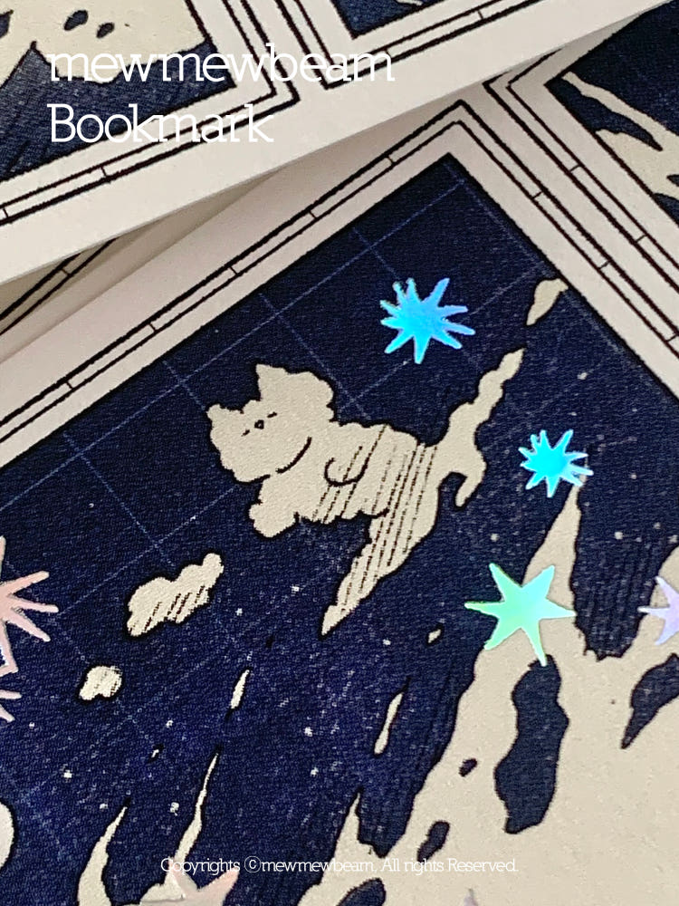 Mewmewbeam Midnight Star Bookmark