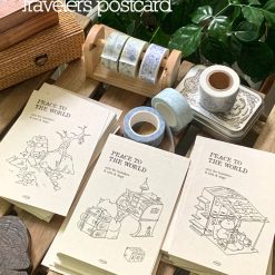 Mewmewbeam Postcard - Travelers 3 styles