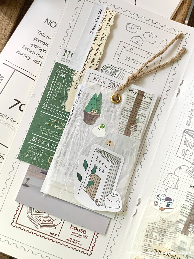 Mewmewbeam Postcard - World 006