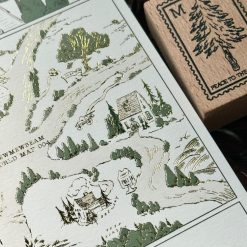 Mewmewbeam Postcard - World Map 004