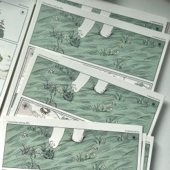 Mewmewbeam Postcard - World Map 005