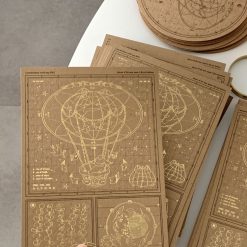 Mewmewbeam Postcard - World Map 008
