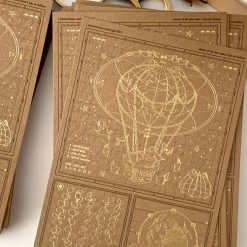 Mewmewbeam Postcard - World Map 008