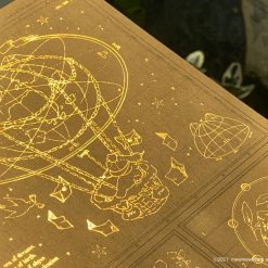Mewmewbeam Postcard - World Map 008