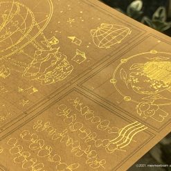 Mewmewbeam Postcard - World Map 008