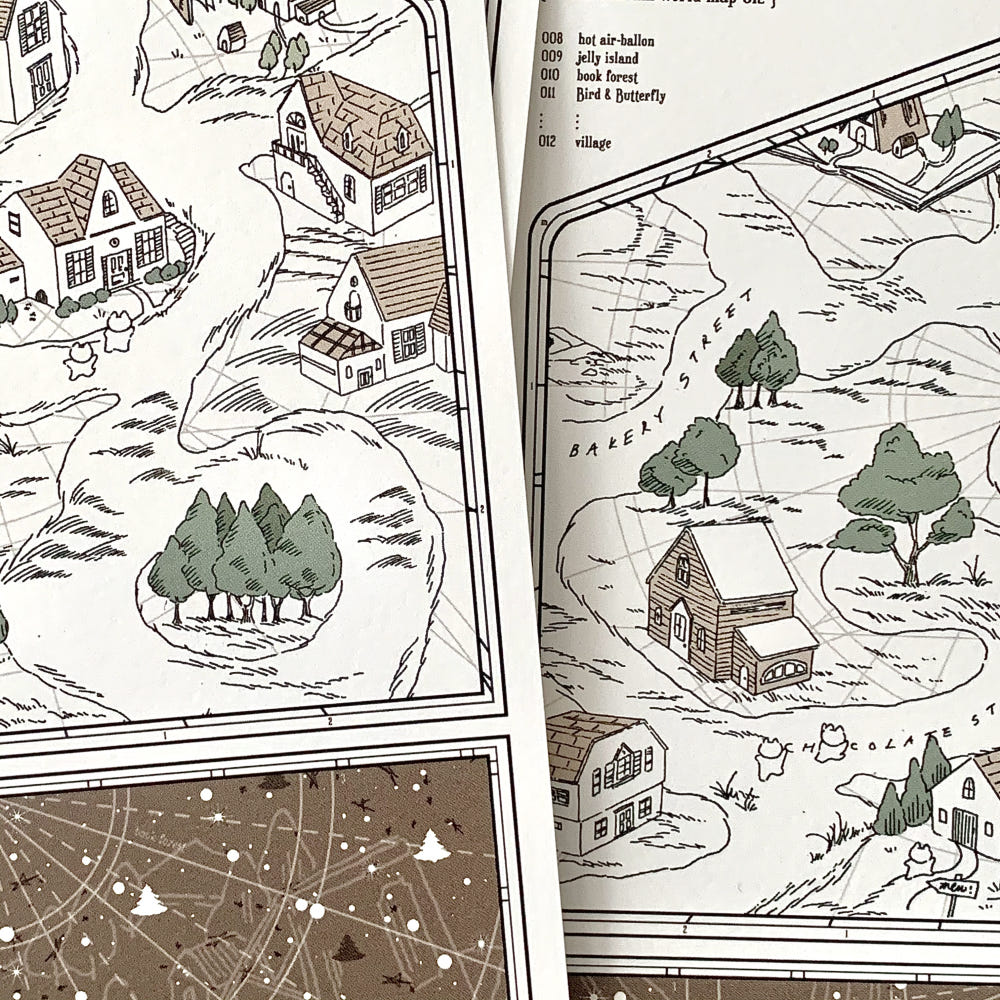 Mewmewbeam Postcard - World Map 012