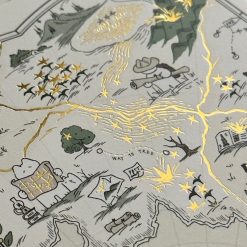Mewmewbeam Postcard - World Map 017