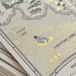 Mewmewbeam Postcard - World Map 017