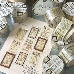Mewmewbeam Stamp Washi Tape - Autumn Letter