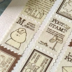 Mewmewbeam Stamp Washi Tape - Autumn Letter