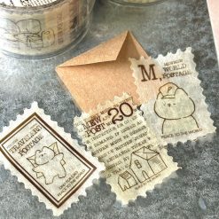 Mewmewbeam Stamp Washi Tape - Autumn Letter