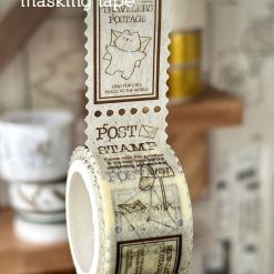 Mewmewbeam Stamp Washi Tape - Autumn Letter